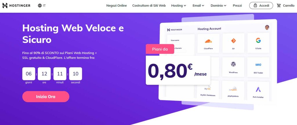 Hosting Hostinger Recensione